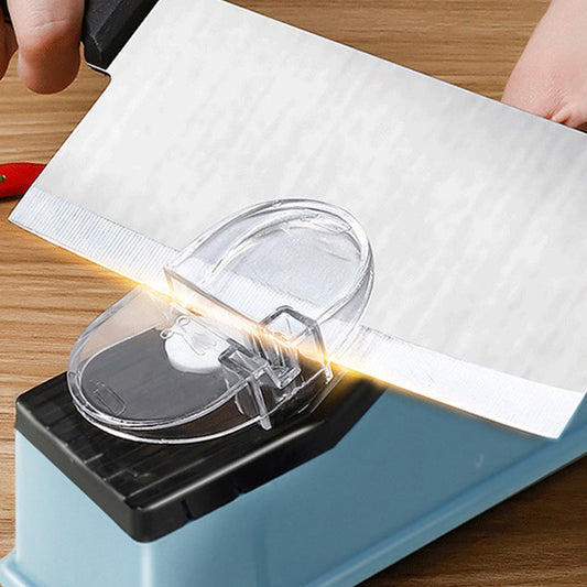 Multi-purpose household knife sharpener, small electric grinding stone