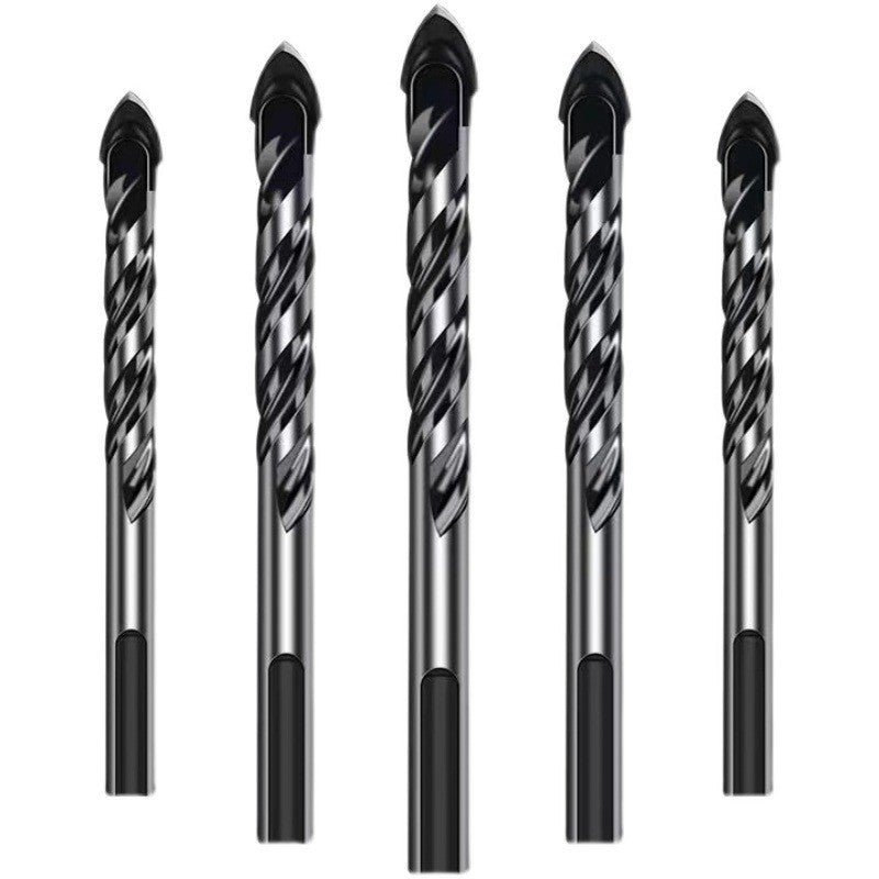 Twisted tile drill bit, glass ceramic concrete cement wall alloy twisted flat triangular drill bit