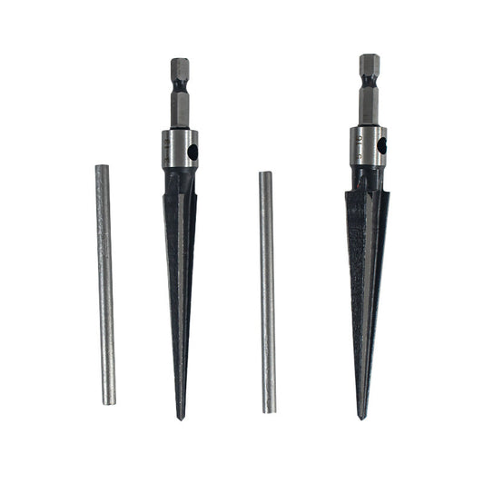 Tapered reamer, tapered hole expander, triangular cone drill bit, triangular pyramid reamer, high precision tungsten steel, HSS alloy steel