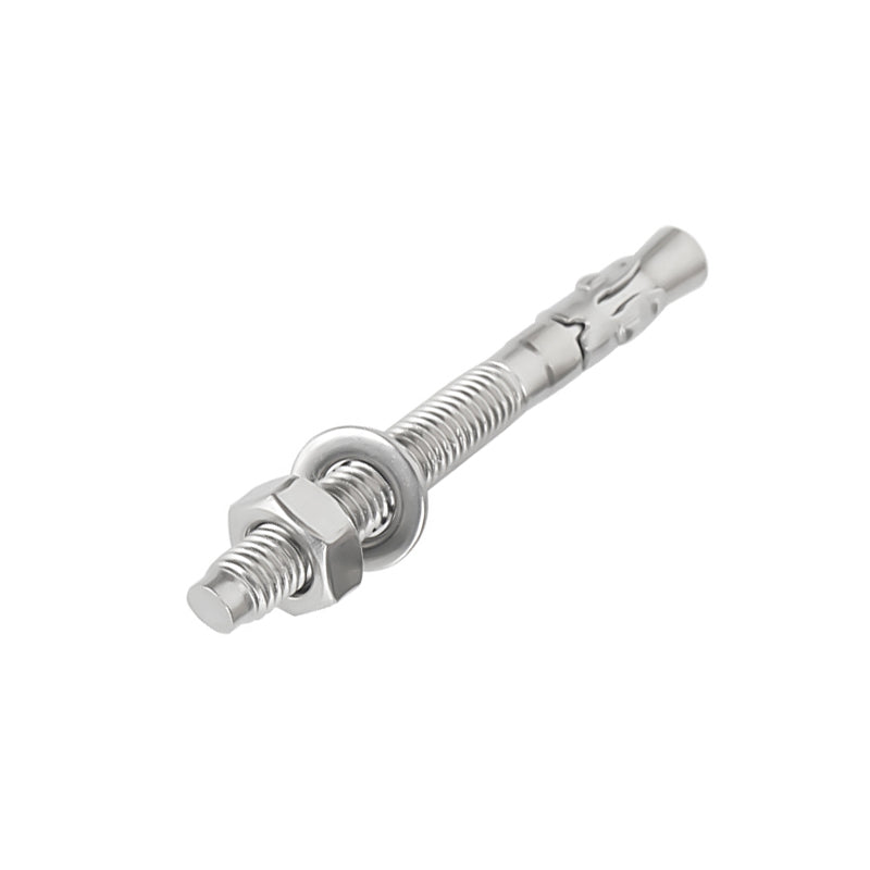 Stainless-steel expansion screws that burst expansion climbing nails; elevator railings and curtain wall expansion bolts