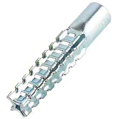 Comprehensive set of new type serrated iron expansion screw and nail combinations, including iron expansion pipes with nails