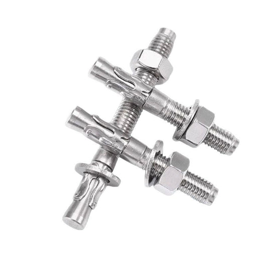 Stainless steel 316 anchor bolts and expansion screws caused the elevator expansion vehicle to burst ¨C repairs required