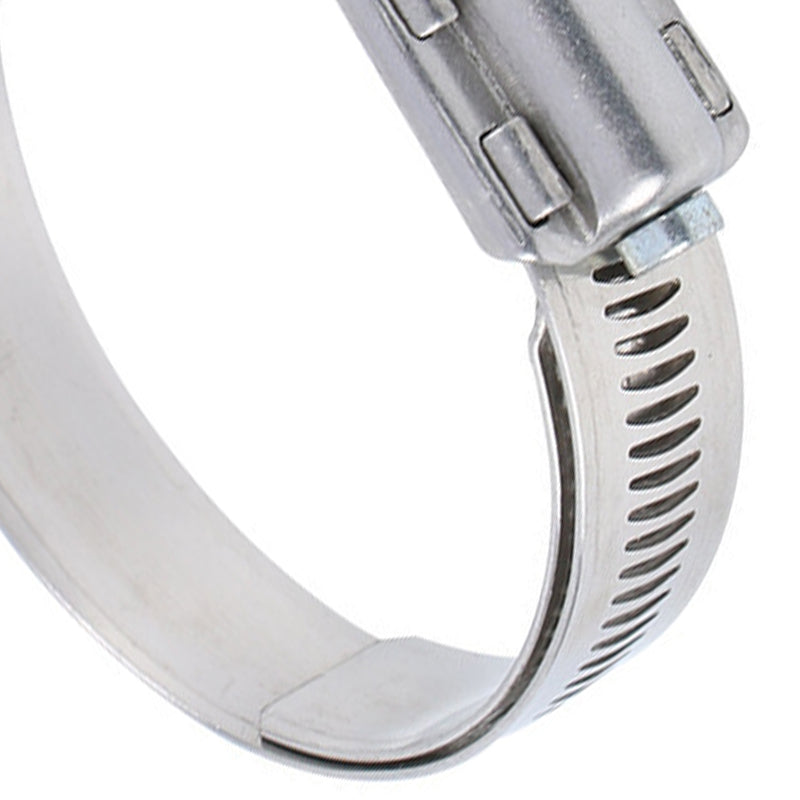 American-style heavy-duty gasket clamps. Shock-absorbing, reinforced pipe clamps with constant pressure and high torque