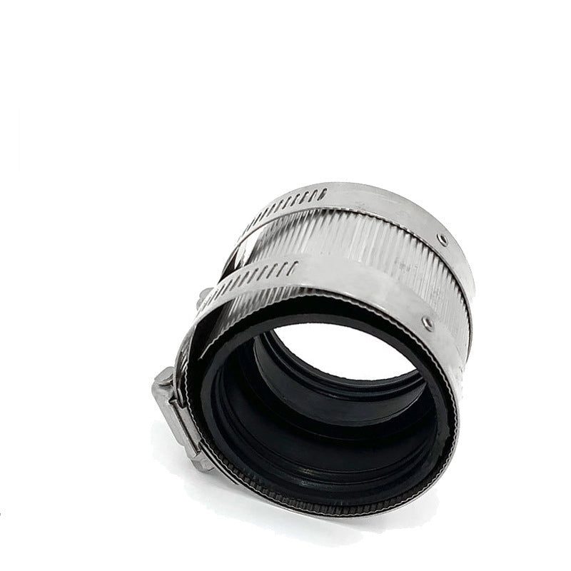 Clamp rings, hoop fixtures, building clamps, tube restraining clips for securing drainage pipes