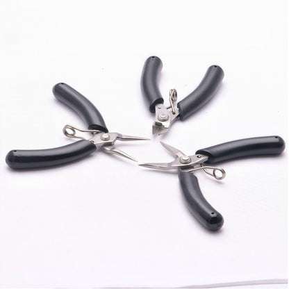 Stainless steel pointed flat-nosed pliers, round-nosed pliers, cutting pliers