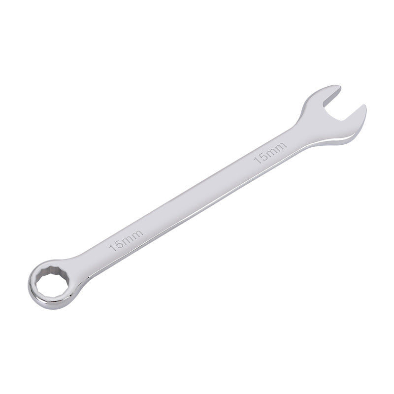 Mirror-opening, plum blossom-shaped multi-purpose wrench set ¨C two-headed manual wrenches in a complete kit
