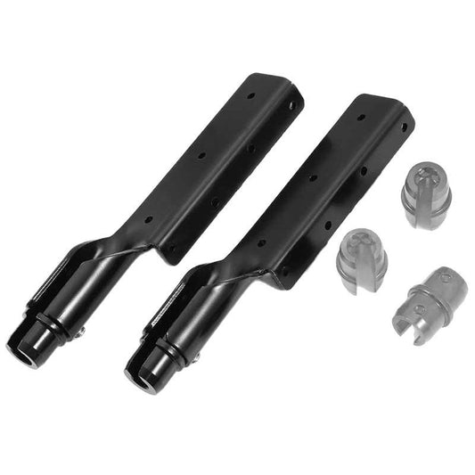 Ceiling sleeve installation: suspension wires, rods, and wrenches