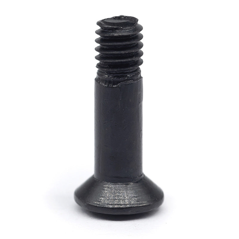 Cross-recessed countersunk screws with five-color zinc plating; round-headed, flat-head screws for furniture