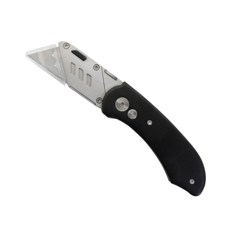 The metal art knife blade is foldable for easy blade replacement