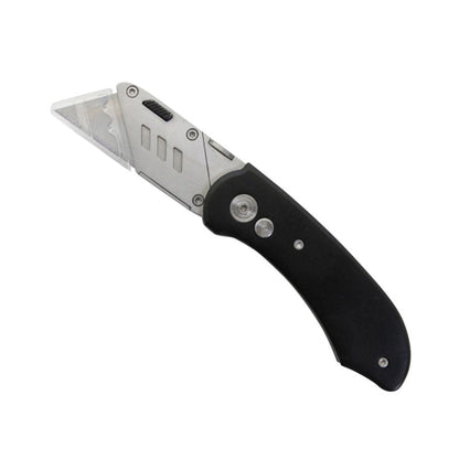 The metal art knife blade is foldable for easy blade replacement