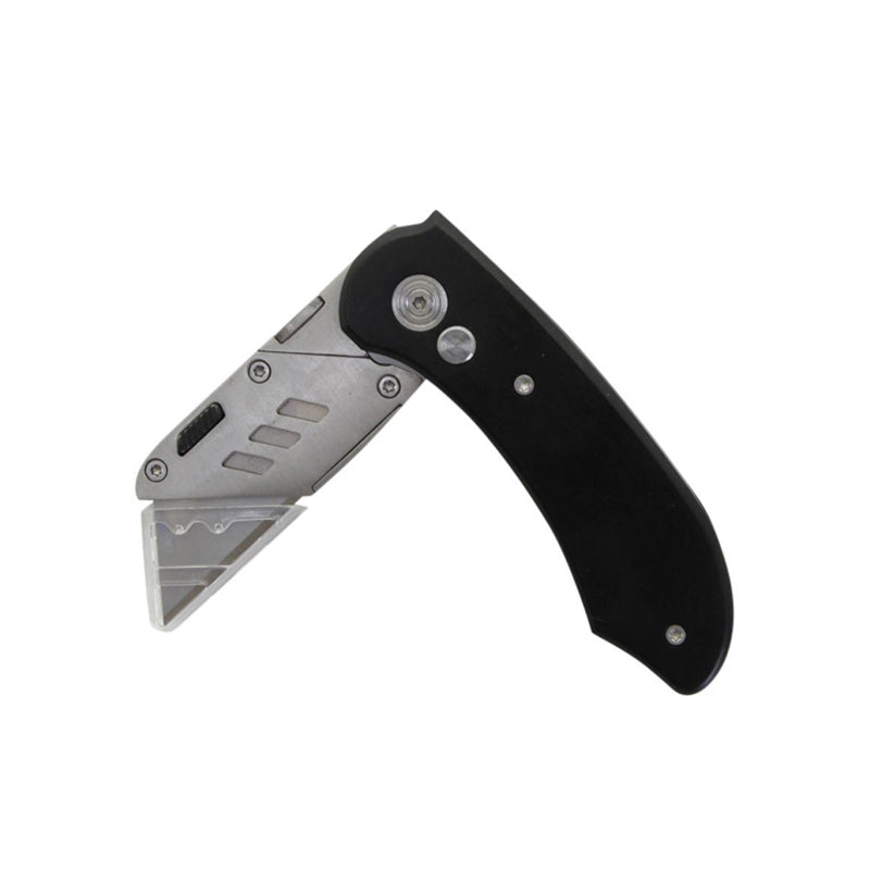 The metal art knife blade is foldable for easy blade replacement