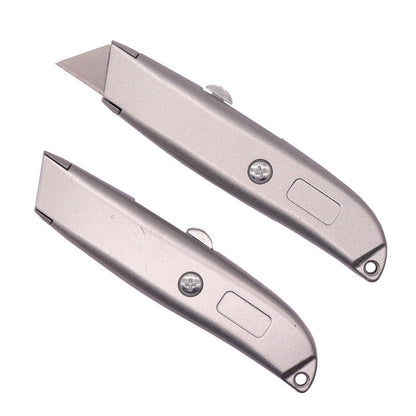 Trapezoidal electrician paper-cutting sharp-edged knife, carpet wallpaper knife holder, practical art knife
