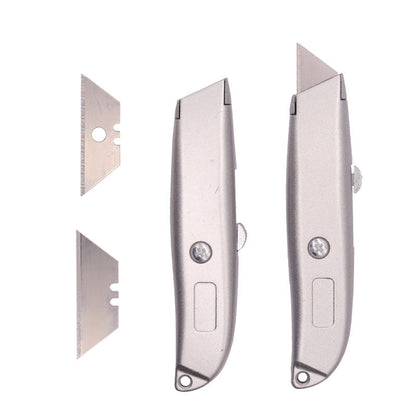Trapezoidal electrician paper-cutting sharp-edged knife, carpet wallpaper knife holder, practical art knife