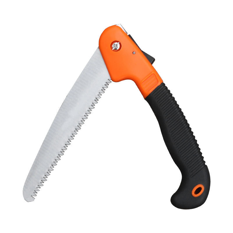 Folding saw for cutting trees and wood, quick-to-fold manual saw for carpenters