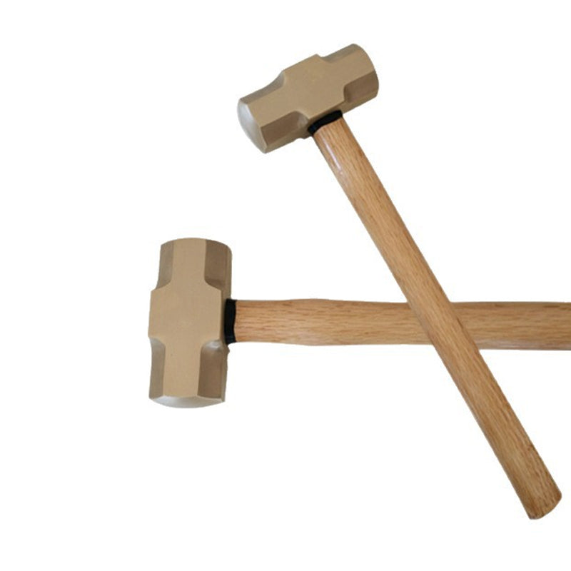 Copper-headed hammer, spark-free tool, explosion-proof mallet
