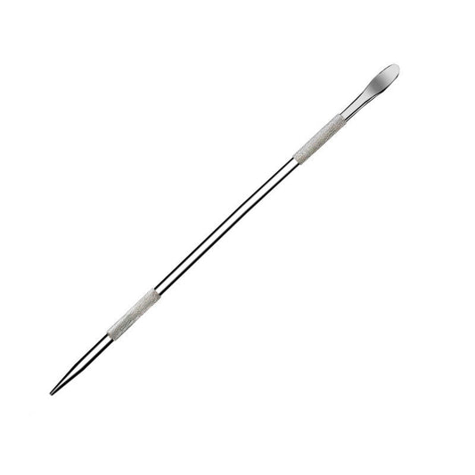 Multifunctional woodworking tool with high-hardness round and flat heads for prying