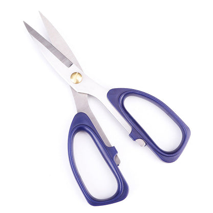 Heavy-duty thickened stainless steel kitchen scissors, ideal for bone cutting