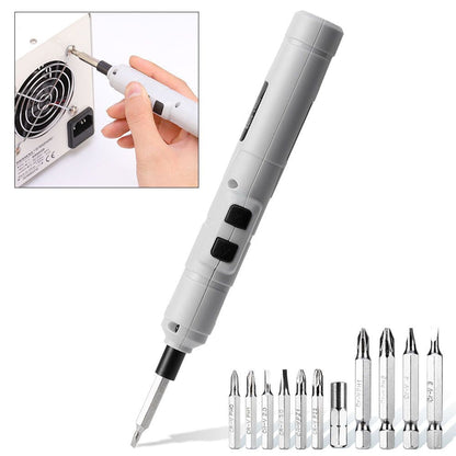 Household electric screwdriver, small rechargeable electric screwdriver, mini screwdriver tool set