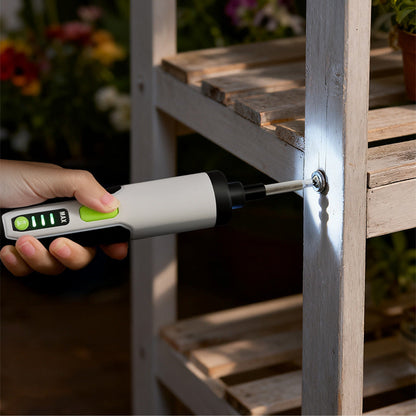Electric screwdriver, rechargeable, mini electric drill, small electric screwdriver, lithium battery, automatic screwdriver.