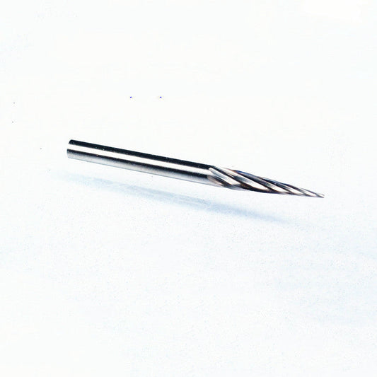 Electric grinder accessories M0313 tapered tip 3mm grinding head, M3*3 M43 carbide rotary file