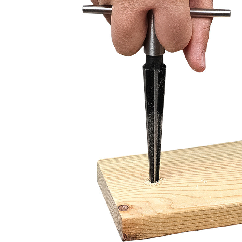 Tapered reamer, tapered hole expander, triangular cone drill bit, triangular pyramid reamer, high precision tungsten steel, HSS alloy steel