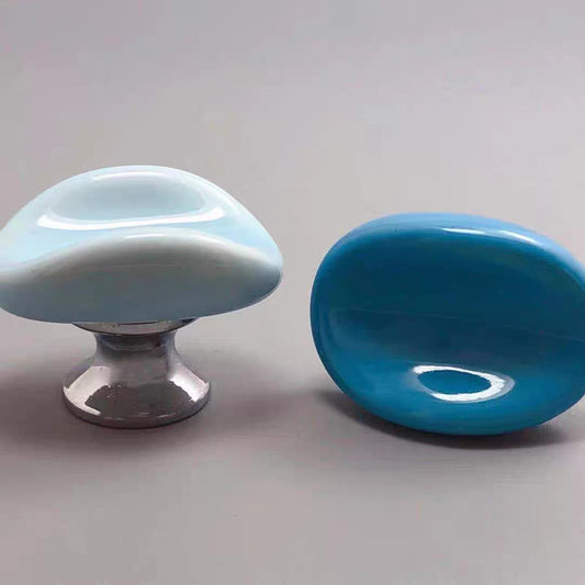 Furniture cabinet doors and drawers ceramic hardware handles