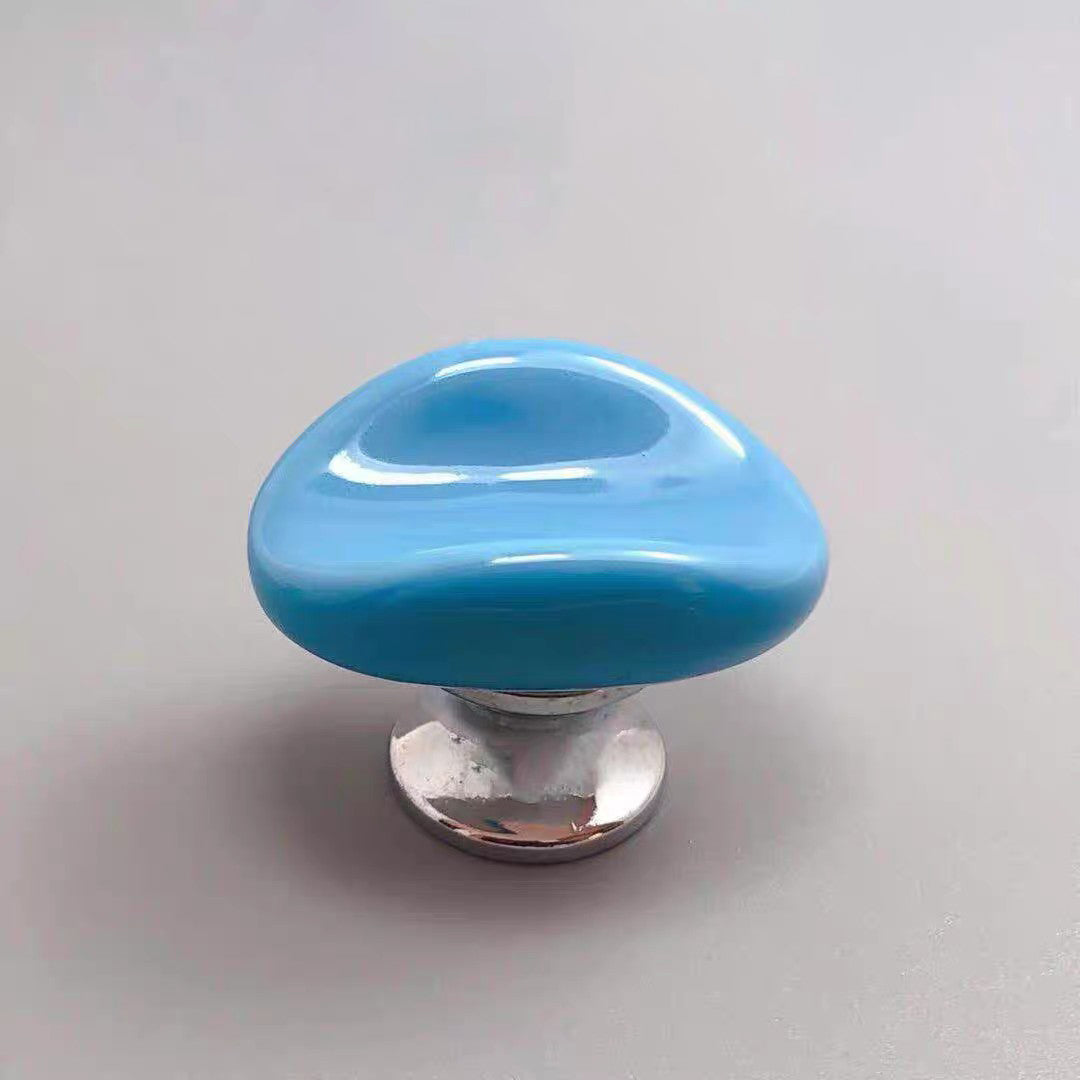 Furniture cabinet doors and drawers ceramic hardware handles