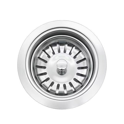 Double-layer stainless steel thickened steel head drain accessories