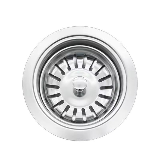 Double-layer stainless steel thickened steel head drain accessories