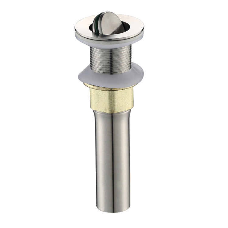 Stainless steel bathroom sink drain, ceramic sink drain