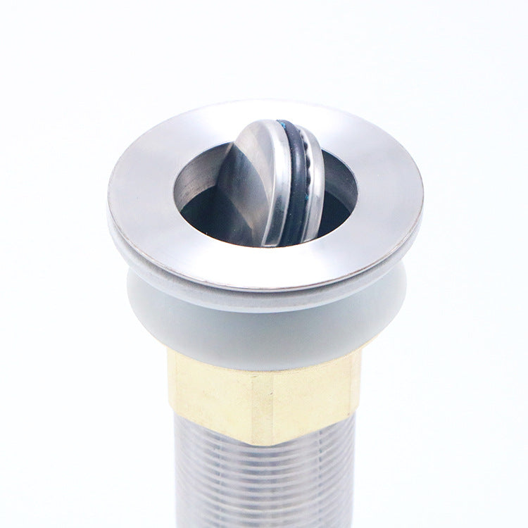 Stainless steel bathroom sink drain, ceramic sink drain
