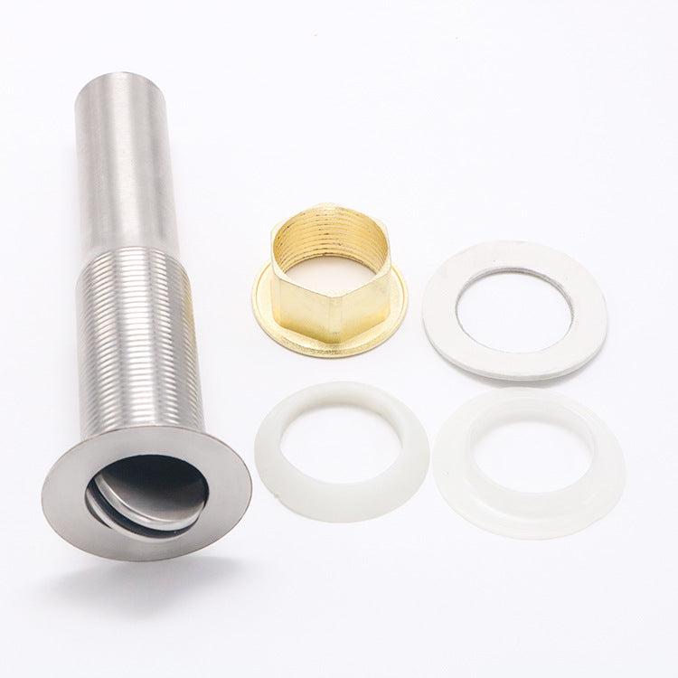 Stainless steel bathroom sink drain, ceramic sink drain