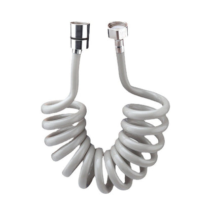 bidet spray gun, telephone line, telescopic hose, water pipe, leak-proof shower head, high-flow PU gray explosion-proof pipe