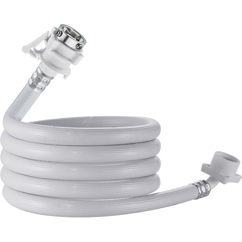 Universal washing machine water inlet hose, water filling hose, water supply hose extension hose connector accessories