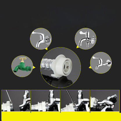 Universal washing machine water inlet hose, water filling hose, water supply hose extension hose connector accessories