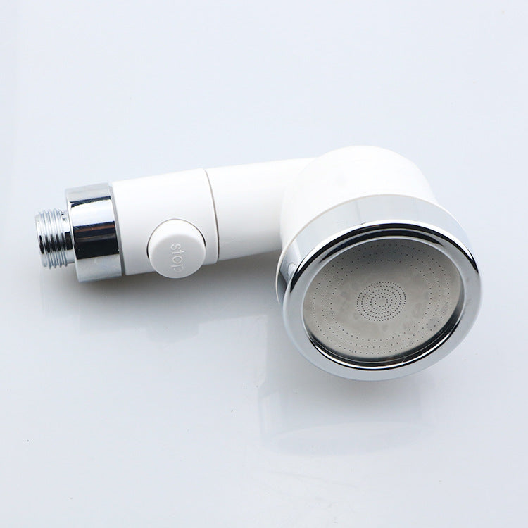 Shampoo bed with pressurized water-stopping shower head, hair salon/barbershop shampoo bed, dragon hair salon faucet with three-speed spray head