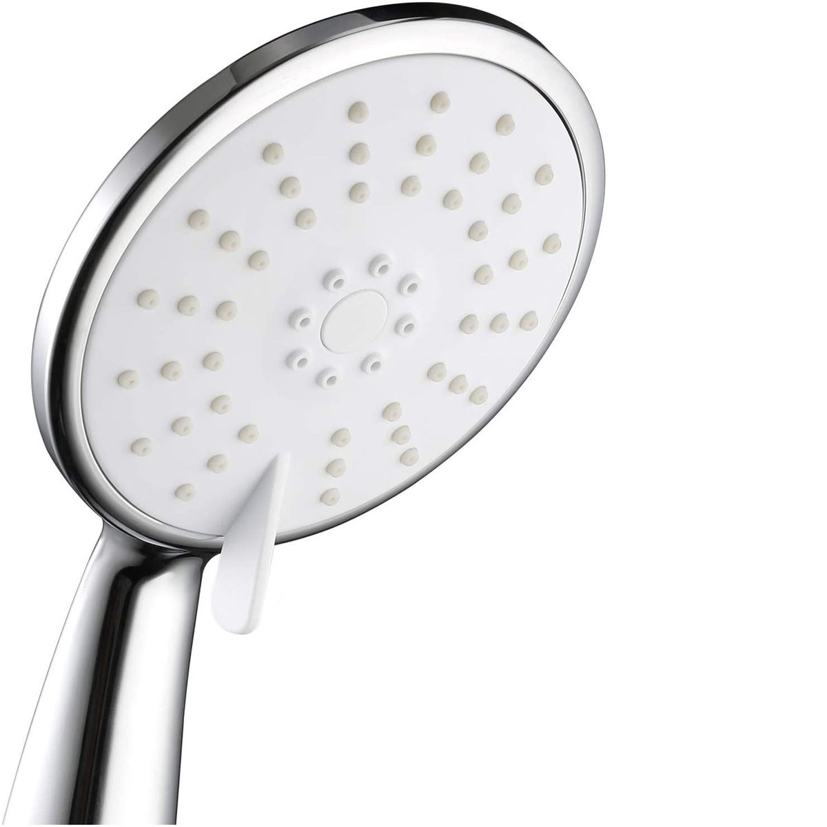 Three-function toggle handheld shower head/shower spray head, electroplated ABS shower head