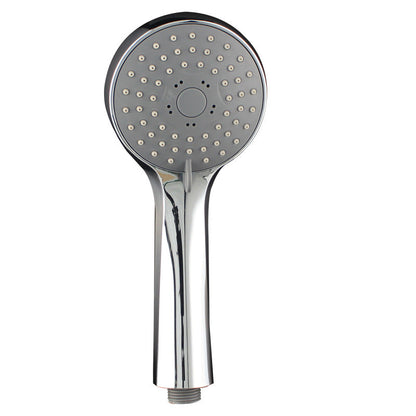 Three-function toggle handheld shower head/shower spray head, electroplated ABS shower head